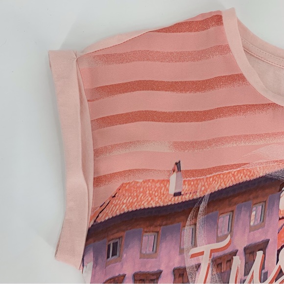 2/$20 Dex Girl's Satin Front Cotton Back Short Sleeve Graphic T-Shirt, XL (14) - Picture 4 of 16